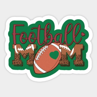 Football Mom Sticker